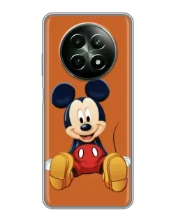 Чехол для Realme 12 5G с картинкой «Микки отдыхает»