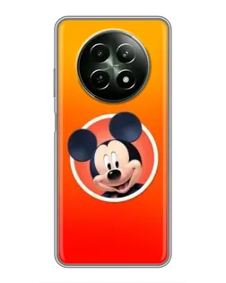 Чехол для Realme 12 5G с картинкой «Mickey в круге»