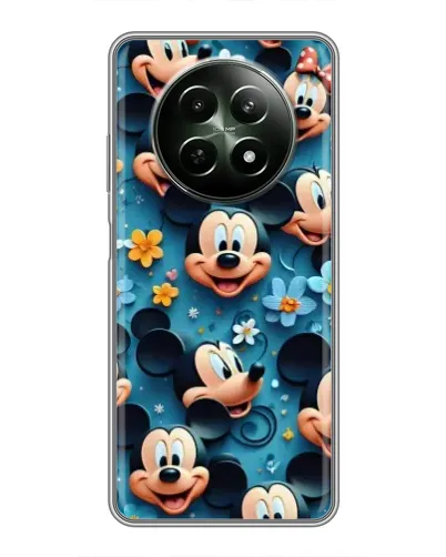 Чехол для Realme 12 5G с картинкой «Паттерн Микки и Минни» Чехол для Realme 12 5G с картинкой «Паттерн Микки и Минни»