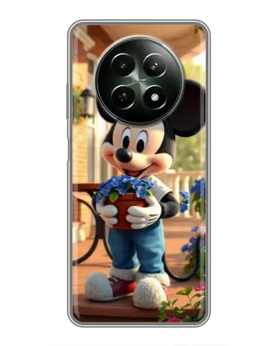 Чехол для Realme 12 5G с картинкой «Микки садовод» Чехол для Realme 12 5G с картинкой «Микки садовод»