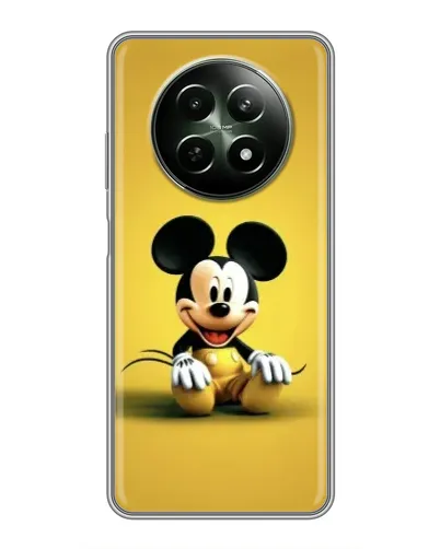 Чехол для Realme 12 5G с картинкой «Микки на желтом» Чехол для Realme 12 5G с картинкой «Микки на желтом»
