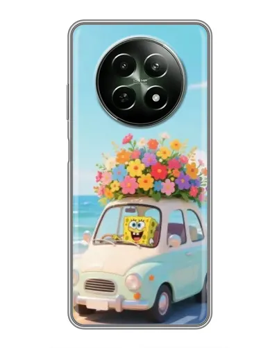 Чехол для Realme 12 5G с картинкой «Автомобильное путешествие»