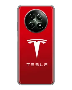 Чехол для Realme 12 5G с картинкой «Tesla Red Classic»