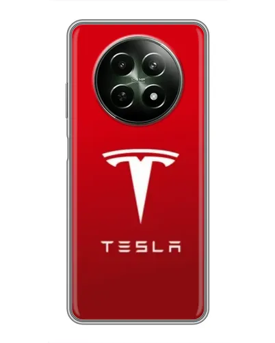 Чехол для Realme 12 5G с картинкой «Tesla Red Classic» Чехол для Realme 12 5G с картинкой «Tesla Red Classic»