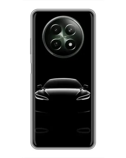 Чехол для Realme 12 5G с картинкой «Силуэт Tesla Night» Чехол для Realme 12 5G с картинкой «Силуэт Tesla Night»