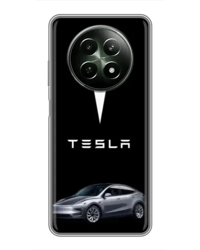 Чехол для Realme 12 5G с картинкой «Tesla Model Y» Чехол для Realme 12 5G с картинкой «Tesla Model Y»