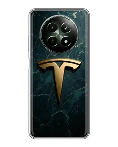 Чехол для Realme 12 5G с картинкой «Мраморная Tesla Gold» Чехол для Realme 12 5G с картинкой «Мраморная Tesla Gold»