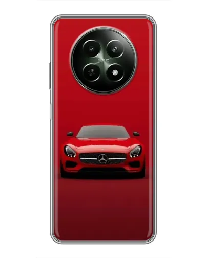 Чехол для Realme 12 5G с картинкой «Красный Mercedes AMG» Чехол для Realme 12 5G с картинкой «Красный Mercedes AMG»