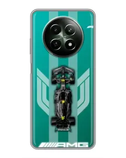 Чехол для Realme 12 5G с картинкой «Mercedes AMG Petronas»