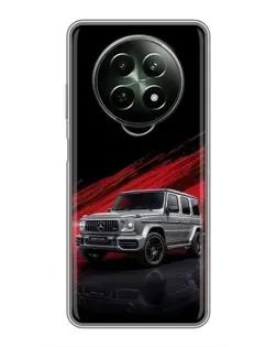 Чехол для Realme 12 5G с картинкой «Mercedes G-Class красный»