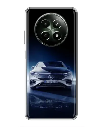 Чехол для Realme 12 5G с картинкой «Ночной Mercedes EQ» Чехол для Realme 12 5G с картинкой «Ночной Mercedes EQ»