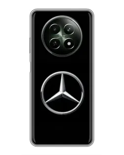Чехол для Realme 12 5G с картинкой «Mercedes классический лого»