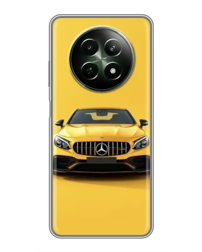 Чехол для Realme 12 5G с картинкой «Желтый Mercedes GT» Чехол для Realme 12 5G с картинкой «Желтый Mercedes GT»