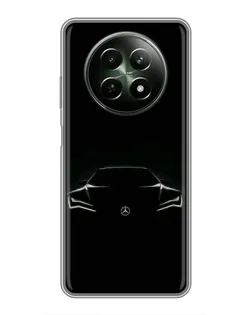 Чохол для Realme 12 5G з картинкою «Mercedes — силует авто» Чохол для Realme 12 5G з картинкою «Mercedes — силует авто»