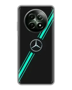 Чохол для Realme 12 5G з картинкою «Спортивні лінії Mercedes» Чохол для Realme 12 5G з картинкою «Спортивні лінії Mercedes»