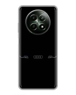 Чехол для Realme 12 5G с картинкой «Audi — световой подпись»
