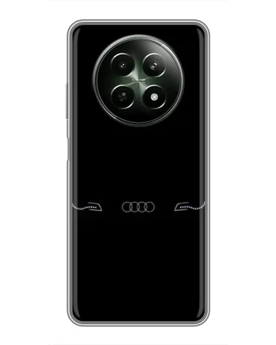 Чехол для Realme 12 5G с картинкой «Audi — световой подпись»