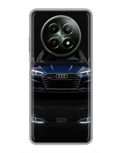 Чехол для Realme 12 5G с картинкой «Audi — ночное отражение»