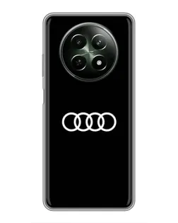 Чехол для Realme 12 5G с картинкой «Audi White Logo»