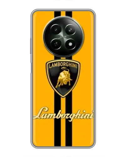 Чехол для Realme 12 5G с картинкой «Lamborghini Stripe желтый» Чехол для Realme 12 5G с картинкой «Lamborghini Stripe желтый»