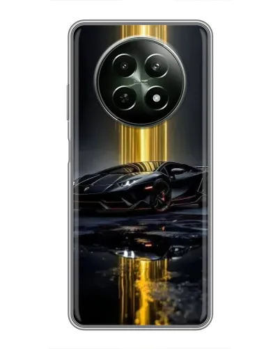 Чехол для Realme 12 5G с картинкой «Ночной Lamborghini драйв» Чехол для Realme 12 5G с картинкой «Ночной Lamborghini драйв»