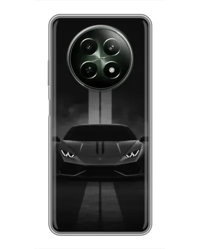 Чехол для Realme 12 5G с картинкой «Lamborghini симметрия дорог» Чехол для Realme 12 5G с картинкой «Lamborghini симметрия дорог»