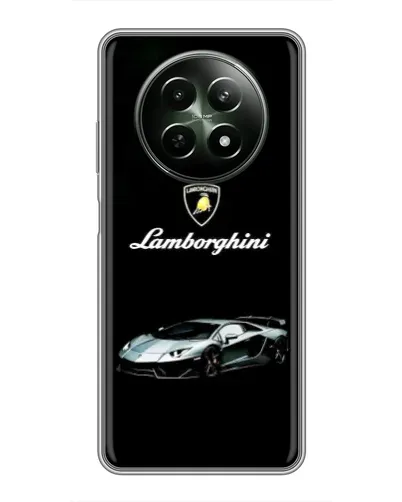 Чехол для Realme 12 5G с картинкой «Логотип Lamborghini классика» Чехол для Realme 12 5G с картинкой «Логотип Lamborghini классика»