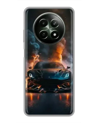 Чехол для Realme 12 5G с картинкой «Lamborghini дымная эстетика» Чехол для Realme 12 5G с картинкой «Lamborghini дымная эстетика»