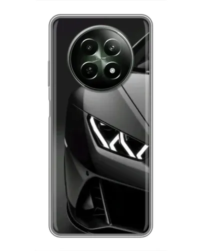 Чехол для Realme 12 5G с картинкой «Lamborghini фары детализация» Чехол для Realme 12 5G с картинкой «Lamborghini фары детализация»