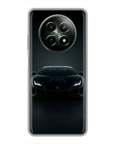 Чехол для Realme 12 5G с картинкой «Черный Lamborghini Aventador» Чехол для Realme 12 5G с картинкой «Черный Lamborghini Aventador»