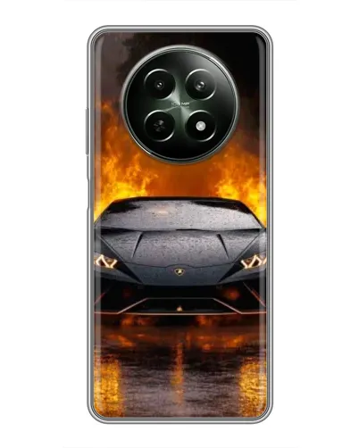 Чехол для Realme 12 5G с картинкой «Lamborghini в огне» Чехол для Realme 12 5G с картинкой «Lamborghini в огне»