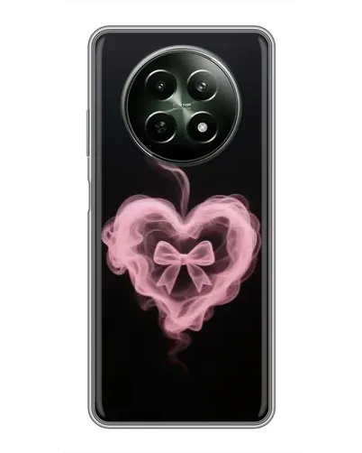Чехол для Realme 12 5G с картинкой «Дымчатое сердце»