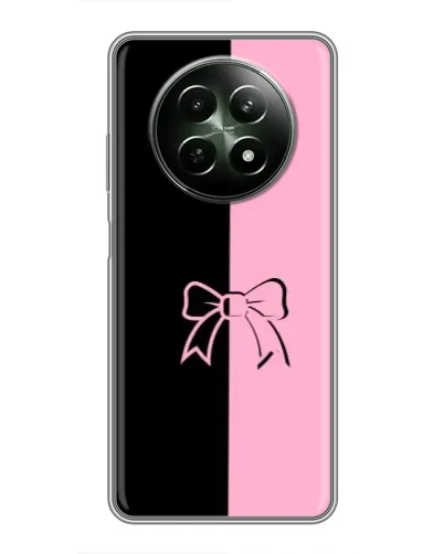 Чехол для Realme 12 5G с картинкой «Половинки банта»