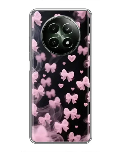 Чехол для Realme 12 5G с картинкой «Неоновое кружево»