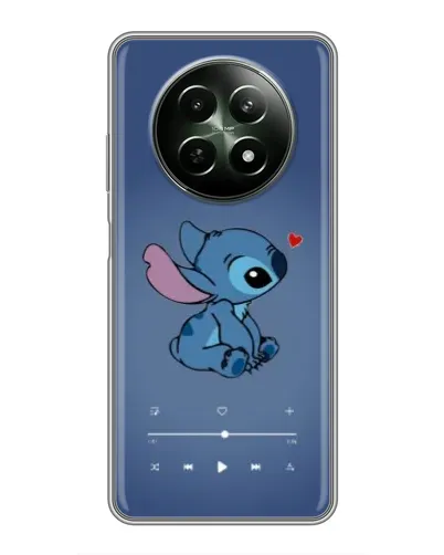 Чехол для Realme 12 5G с картинкой «Музыкальный Stitch»