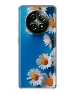Чехол для Realme 12 5G с картинкой «Белоснежные маргаритки»