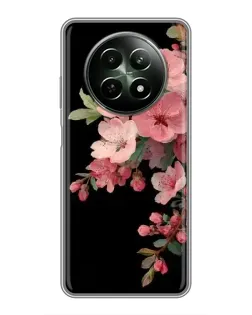 Чехол для Realme 12 5G с картинкой «Розовая ветка сакуры»