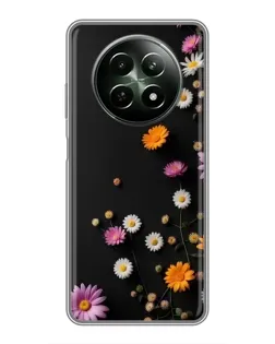 Чехол для Realme 12 5G с картинкой «Цветочная композиция»