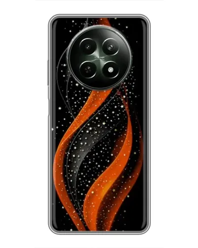 Чехол для Realme 12 5G с картинкой «Огненная звездная волна» Чехол для Realme 12 5G с картинкой «Огненная звездная волна»