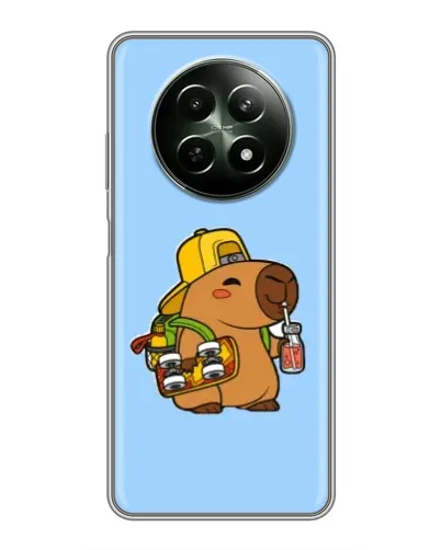 Чехол для Realme 12 5G с картинкой «Капибара на скейте» Чехол для Realme 12 5G с картинкой «Капибара на скейте»
