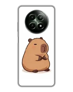 Чехол для Realme 12 5G с картинкой «Толстенькая капибара»