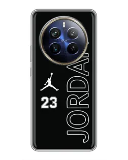 Чехол для Realme 12 Plus с картинкой «Jordan Vertical»
