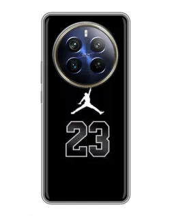 Чехол для Realme 12 Plus с картинкой «Jordan Flight 23»