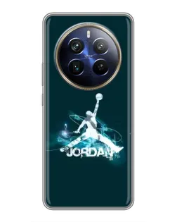 Чехол для Realme 12 Plus с картинкой «Jordan Blue Fire»