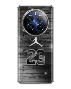 Чехол для Realme 12 Plus с картинкой «Jordan Carbon 23»