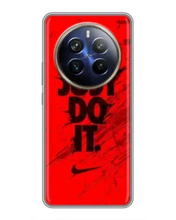 Чехол для Realme 12 Plus с картинкой «Nike Just Do It»