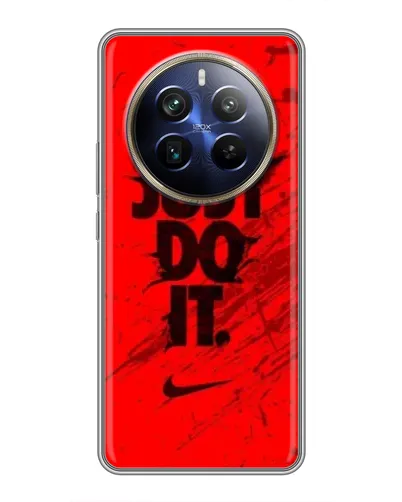 Чехол для Realme 12 Plus с картинкой «Nike Just Do It»