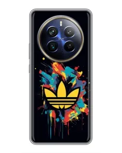 Чехол для Realme 12 Plus с картинкой «Adidas Splash» Чехол для Realme 12 Plus с картинкой «Adidas Splash»