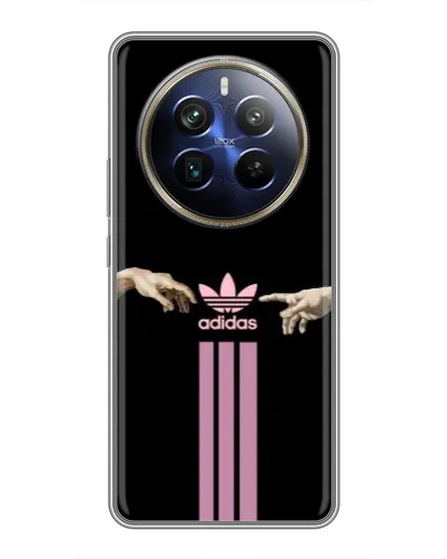 Чехол для Realme 12 Plus с картинкой «Adidas Hands»