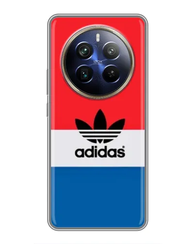Чехол для Realme 12 Plus с картинкой «Adidas Retro Block»